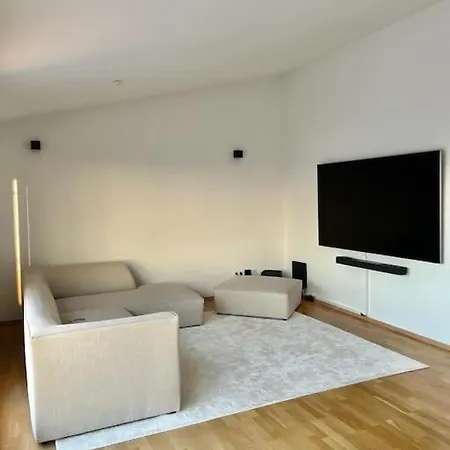 Apartament Penthouse Am Waldplatz Lipsk